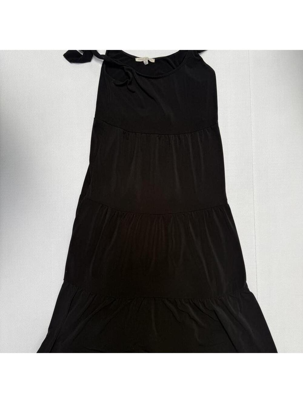Green Envelope Women's Black Dress